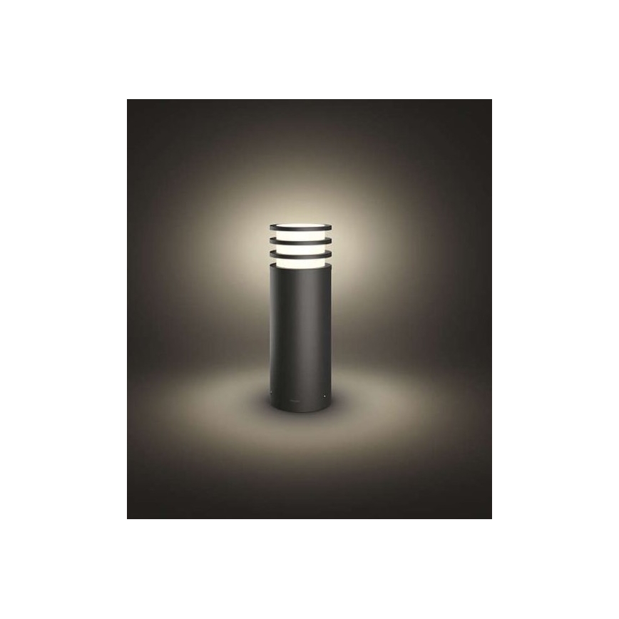 Philips - Ρυθμιζόμενο εξωτερικό φωτιστικό LED RGB Hue LUCCA 1xE27/8,1W/230V 25 cm 1000-20000K IP44