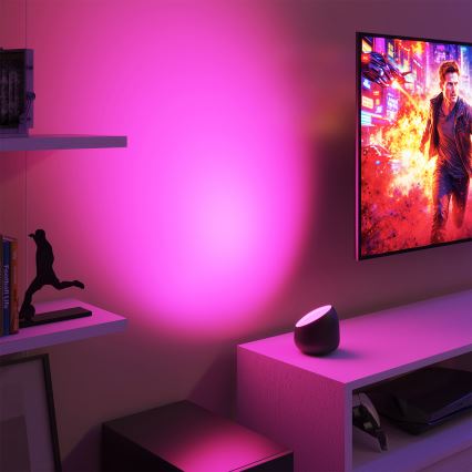 Philips - LED RGB+TW ρυθμιζόμενο επιτραπέζιο φωτιστικό SMART LED/9W/230V 2200-6500K Wi-Fi