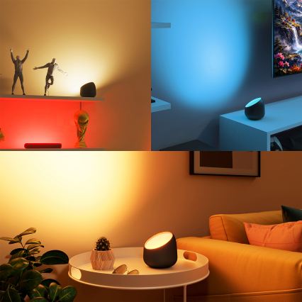 Philips - LED RGB+TW ρυθμιζόμενο επιτραπέζιο φωτιστικό SMART LED/9W/230V 2200-6500K Wi-Fi
