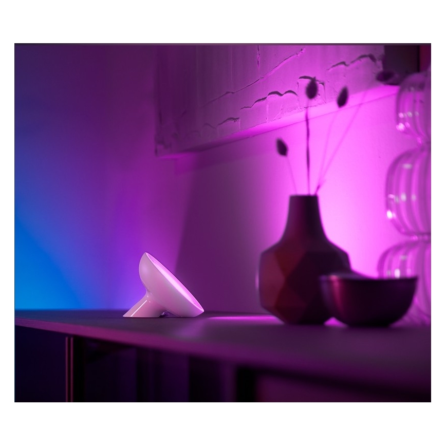 Philips - LED RGB Επιτραπέζια λάμπα dimmer Hue BLOOM 1xLED/7,1W/230V