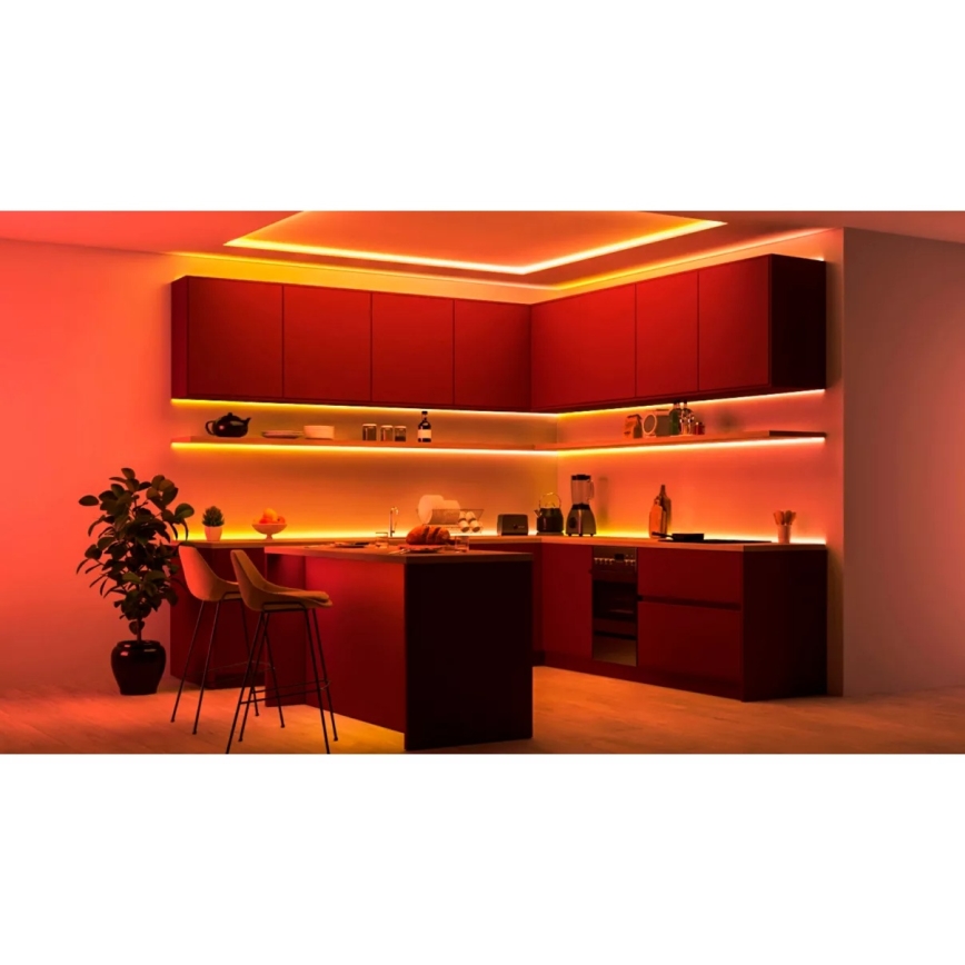 Philips - LED RGBIC ρυθμιζόμενη ταινία SMART STRIP 2x5m LED/21W/230V 2700-6500K Wi‑Fi