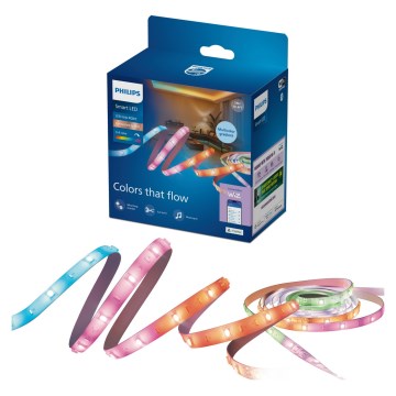 Philips - LED RGBIC ρυθμιζόμενη ταινία SMART STRIP 2x5m LED/21W/230V 2700-6500K Wi‑Fi