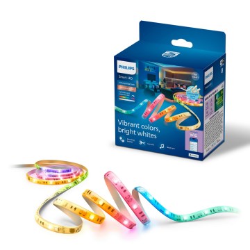 Philips - LED RGBIC Ρυθμιζόμενη ταινία SMART STRIP 3m LED/13W/230V 2700-6500K Wi-Fi