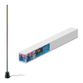 Philips - LED RGBIC Ρυθμιζόμενο επιδαπέδιο φωτιστικό GRADIENT LED/9,7W/230V 2200-6500K Wi-Fi