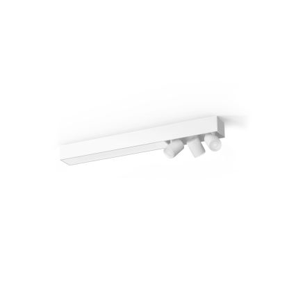 Philips - Ρυθμιζόμενο LED RGBW φωτιστικό σημείου Hue CENTRIS 3xGU10/4,2W/230V + LED/11W 2000-6500K