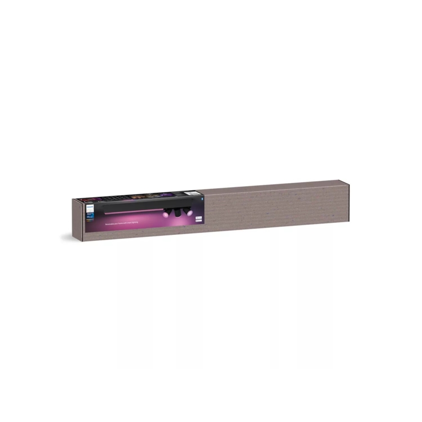 Philips - Ρυθμιζόμενο LED RGBW φωτιστικό σημείου Hue CENTRIS 3xGU10/4,2W/230V + LED/11W 2000-6500K
