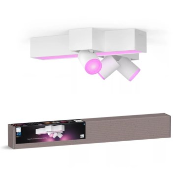 Philips - LED RGBW Dimmable σποτ Hue CENTRIS 3xGU10/4,2W/230V + LED/11W 2000-6500K