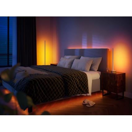 Philips - LED RGBW Dimmable επιτραπέζιο φωτιστικό Hue SIGNE LED/11,8W/230V 2000-6500K