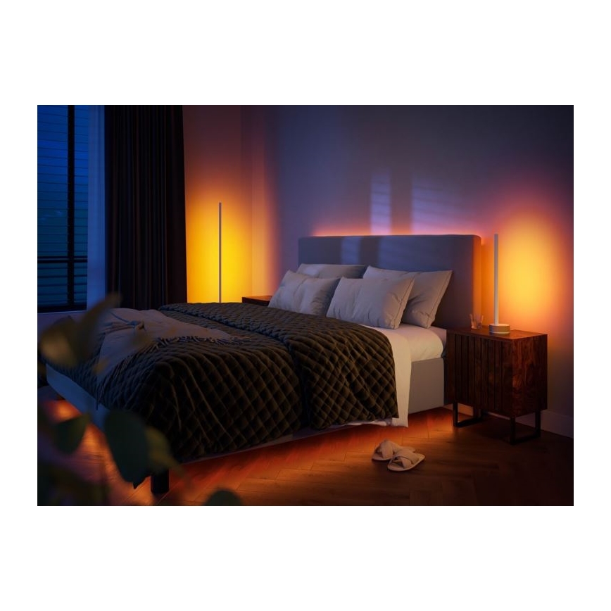 Philips - LED RGBW Dimmable επιτραπέζιο φωτιστικό Hue SIGNE LED/11,8W/230V 2000-6500K