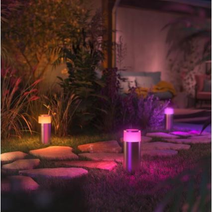 Philips - LED RGBW Dimmable λάμπα εξωτερικού χώρου Hue CALLA LED/8W/230V IP44