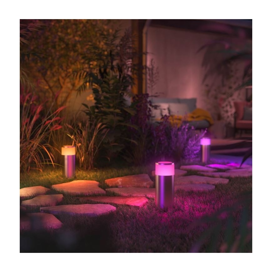 Philips - LED RGBW Dimmable λάμπα εξωτερικού χώρου Hue CALLA LED/8W/230V IP44