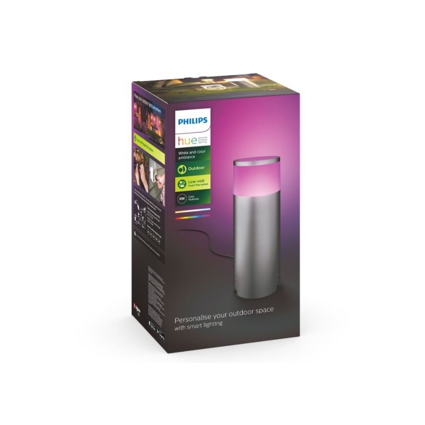 Philips - LED RGBW Dimmable λάμπα εξωτερικού χώρου Hue CALLA LED/8W/230V IP44