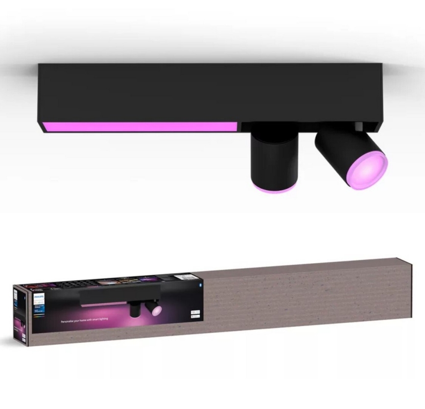 Philips - LED RGBW Dimmable σποτ Hue CENTRIS 2xGU10/4,2W/230V + LED/11W 2000-6500K