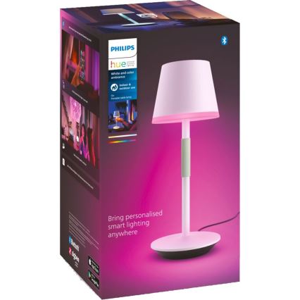 Philips - Φωτιστικό αφής LED RGBW Dimmable εξωτερικού χώρου Hue GO LED/6,2W/230V 2000-6500K IP54