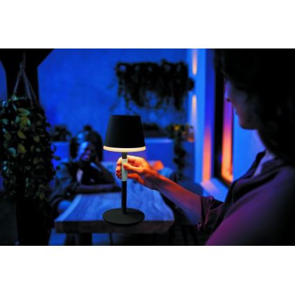 Philips - Φωτιστικό αφής LED RGBW Dimmable εξωτερικού χώρου Hue GO LED/6,2W/230V 2000-6500K IP54