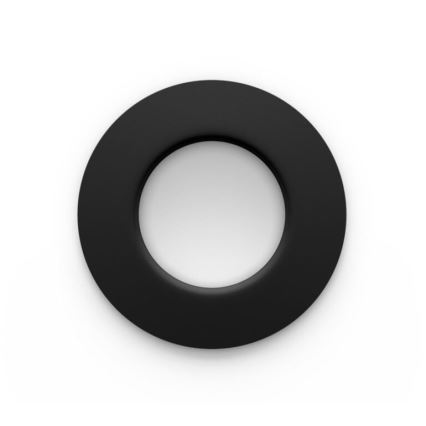 Philips - LED RGBW Χωνευτό φωτιστικό οροφής μπάνιου dimmimg Hue SLIM LED/8,3W/230V 2000-6500K IP44 μαύρο