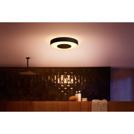 Philips - LED RGBW Dimmable φωτιστικό μπάνιου Hue XAMENTO LED/33,5W/230V IP44 δ. 381 mm 2000-6500K