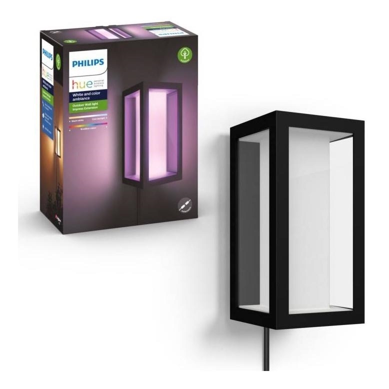 Philips - LED RGBW Dimmable φωτιστικό τοίχου εξωτερικού χώρου Hue IMPRESS 2xLED/8W/24V 2000-6500K IP44