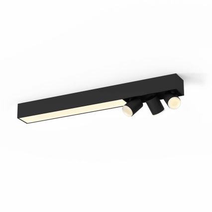Philips - Ρυθμιζόμενο LED φωτιστικό σημείου RGBW LED/25W/230V + 3xGU10/5,7W