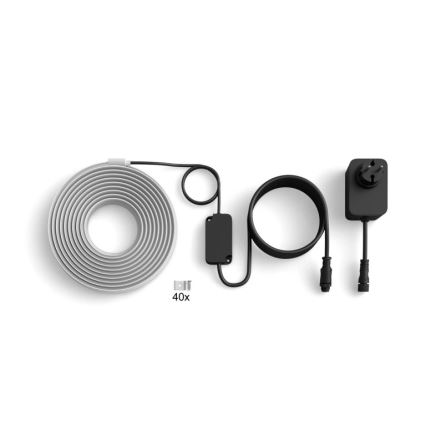 Philips - LED RGBW ρυθμιζόμενη ταινία εξωτερικού χώρου Hue FLUX 10m LED/30W/230V 2200-6500K IP67