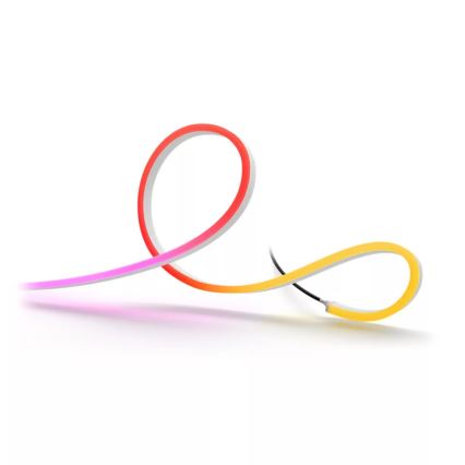 Philips - Ταινία LED RGBW Hue NEON εξωτερικού χώρου ρυθμιζόμενη 10m LED/30W/230V 2200-6500K IP67