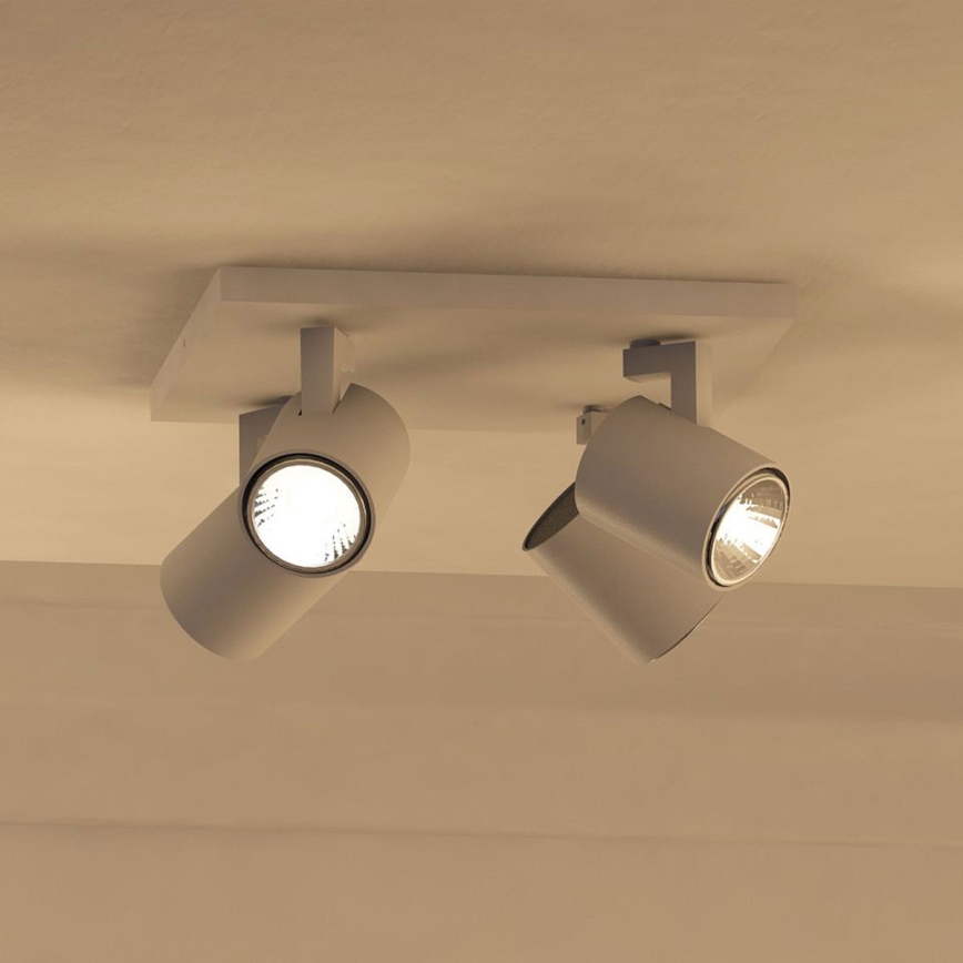 Philips - LED RGBW Ρυθμιζόμενο σποτ φωτιστικό RUNNER 4xGU10/6,5W/230V 2700-6500K λευκό