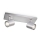 Philips - LED RGBW Ρυθμιζόμενο σποτ φωτιστικό RUNNER 2xGU10/6,5W/230V 2700-6500K ματ χρώμιο