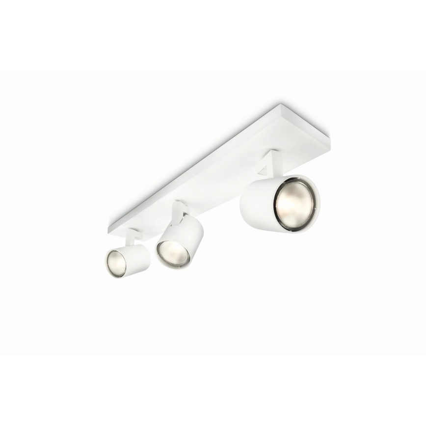 Philips - LED RGBW ρυθμιζόμενο σποτ φωτιστικό RUNNER 3xGU10/6,5W/230V 2700-6500K λευκό