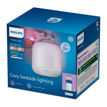 Philips - LED RGBW Ρυθμιζόμενη επιτραπέζια λάμπα αφής SMART LED/8,5W/230V 2200-6500K Wi-Fi