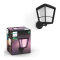Philips - LED RGBW Ρυθμιζόμενο εξωτερικό επιτοίχιο φωτιστικό Hue ECONIC LED/15W/230V IP44