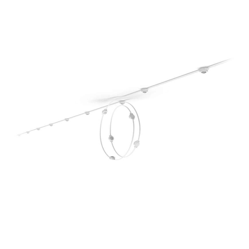 Philips - LED RGBW Επεκτάσιμη ρυθμιζόμενη εξωτερική αλυσίδα Hue FESTAVIA 16xLED 9m 1000-20000K IP65