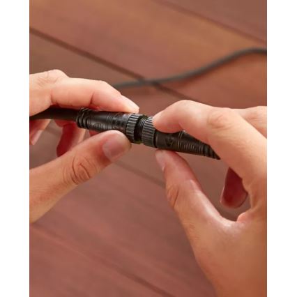 Philips - LED RGBW επεκτάσιμη, ρυθμιζόμενη εξωτερική γιρλάντα Hue FESTAVIA 20xLED 14m IP65