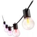 Philips - LED RGBW Επεκτάσιμη ρυθμιζόμενη γιρλάντα εξωτερικού χώρου Hue FESTAVIA 10xLED 7m IP65