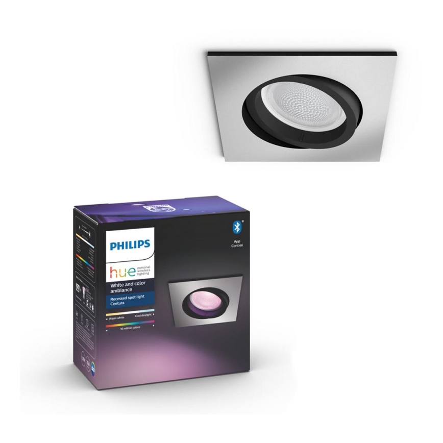 Philips - LED RGBW Κρεμαστό φωτιστικό οροφής dimming Hue CENTURA 1xGU10/5,7W/230V