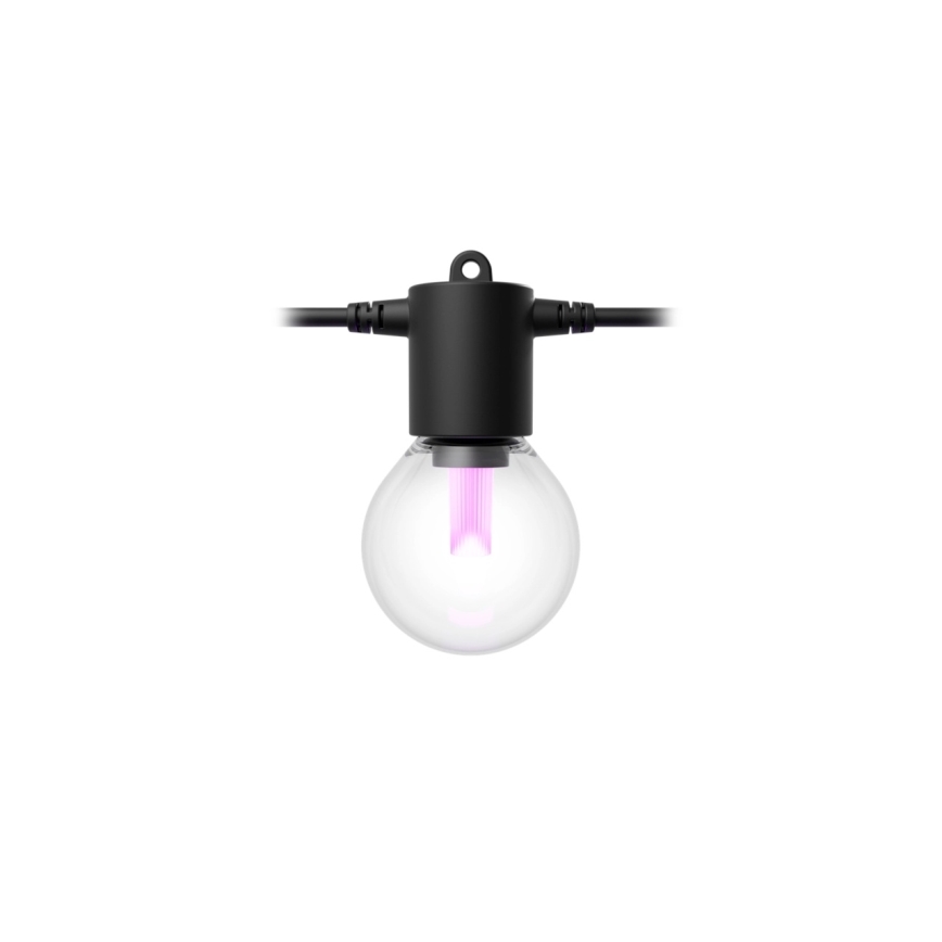 Philips - LED RGBW Ρυθμιζόμενη εξωτερική γιρλάντα Hue FESTAVIA 20xLED 14m IP65