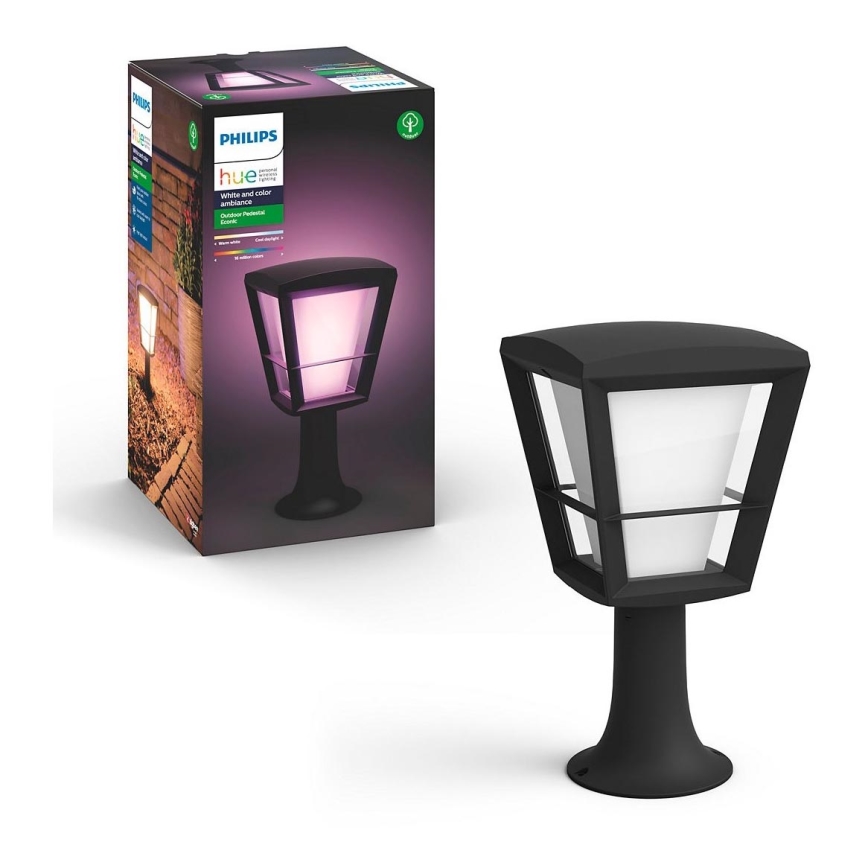 Philips - LED RGBW Ρυθμιζόμενος εξωτερικός φωτισμός Hue ECONIC LED/15W/230V IP44