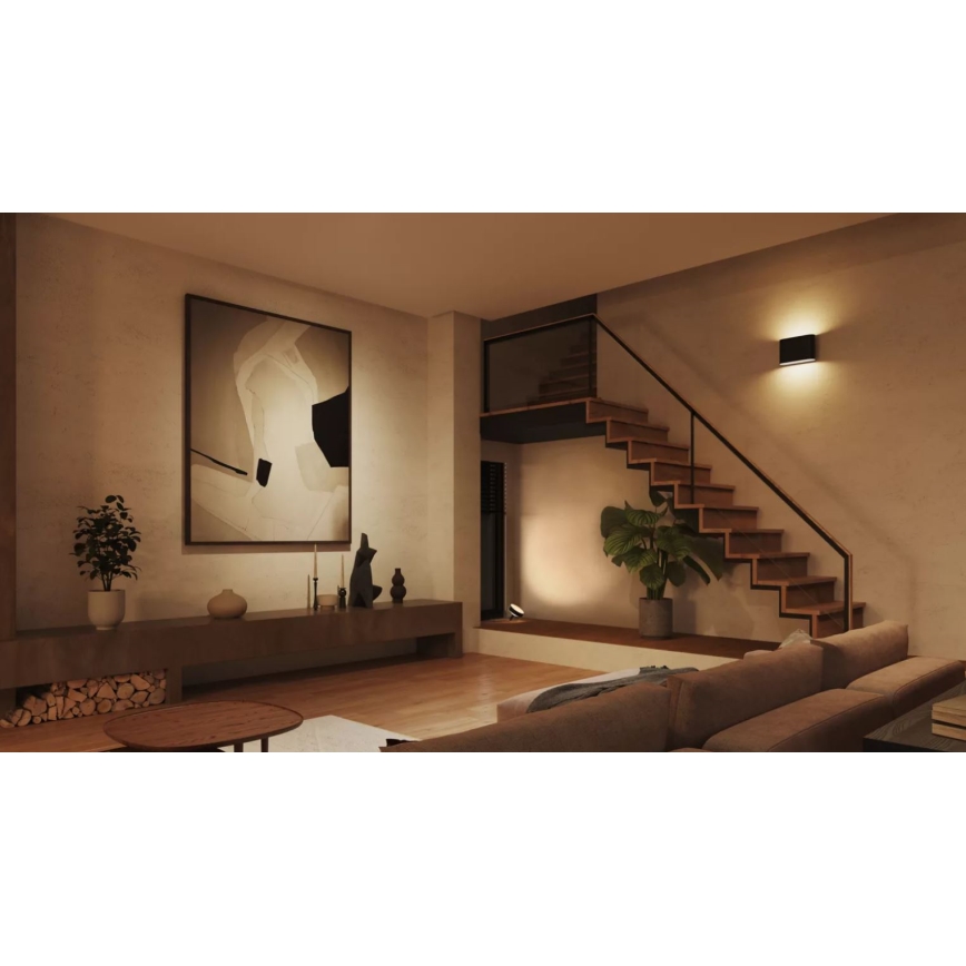 Philips - LED RGBW Dimmable φωτιστικό τοίχου εξωτερικού χώρου Hue DYMERA 2xLED/10,2W/230V 2000-6500K IP44