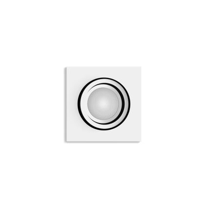 Philips - LED RGBW Χωνευτό φωτιστικό οροφής dimming Hue CENTURA 1xGU10/4,2W/230V 2000-6500K