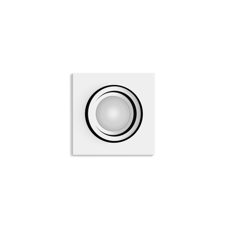 Philips - LED RGBW Χωνευτό φωτιστικό οροφής dimming Hue CENTURA 1xGU10/4,2W/230V 2000-6500K