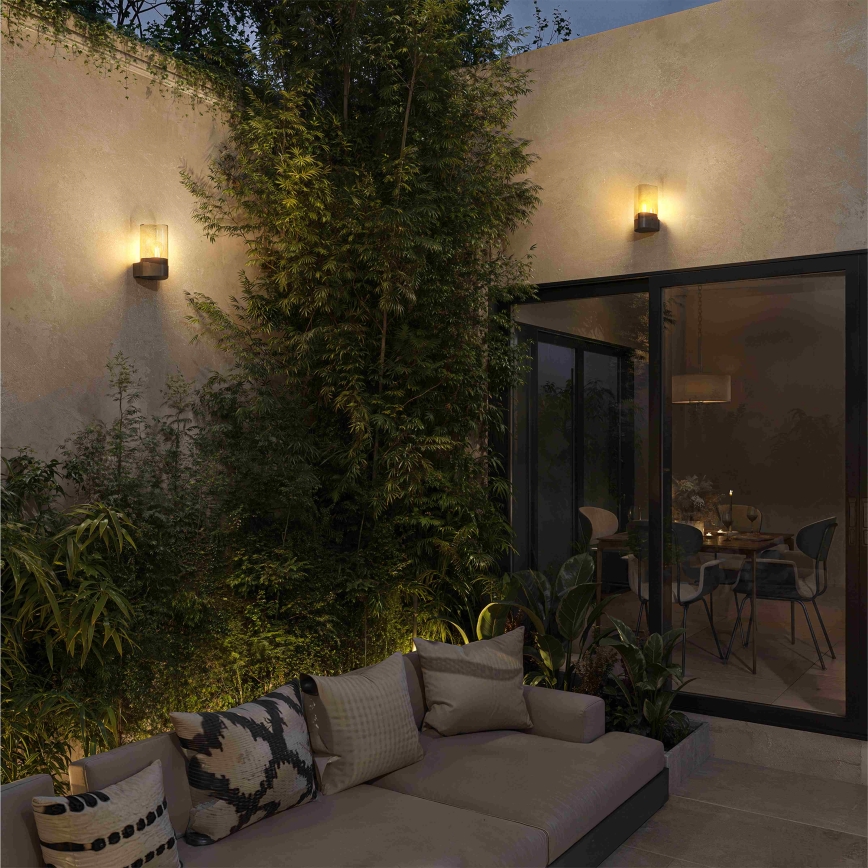 Philips - LED επιτοίχιο φωτιστικό εξωτερικού χώρου NAYL 1xE27/4W/230V 2700K IP44