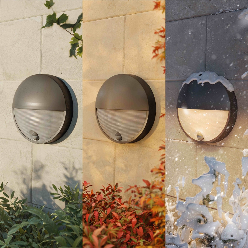 Philips - Επιτοίχιο LED φωτιστικό εξωτερικού χώρου με αισθητήρα CAPRICORN LED/4,3W/230V IP44