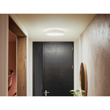 Philips - Ρυθμιζόμενο LED οροφής φωτιστικό Hue LED/19,2W/230V 2200-6500K διάμ. 381 mm λευκό + τηλεχειριστήριο