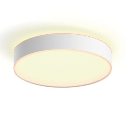 Philips - Ρυθμιζόμενο LED οροφής φωτιστικό Hue LED/19,2W/230V 2200-6500K διάμ. 381 mm λευκό + τηλεχειριστήριο