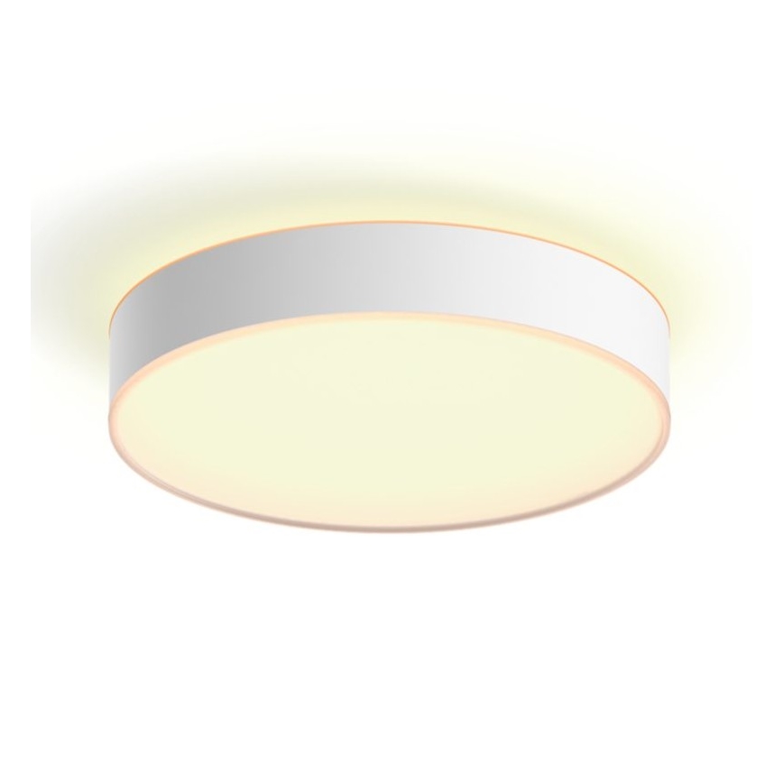 Philips - Ρυθμιζόμενο LED οροφής φωτιστικό Hue LED/19,2W/230V 2200-6500K διάμ. 381 mm λευκό + τηλεχειριστήριο