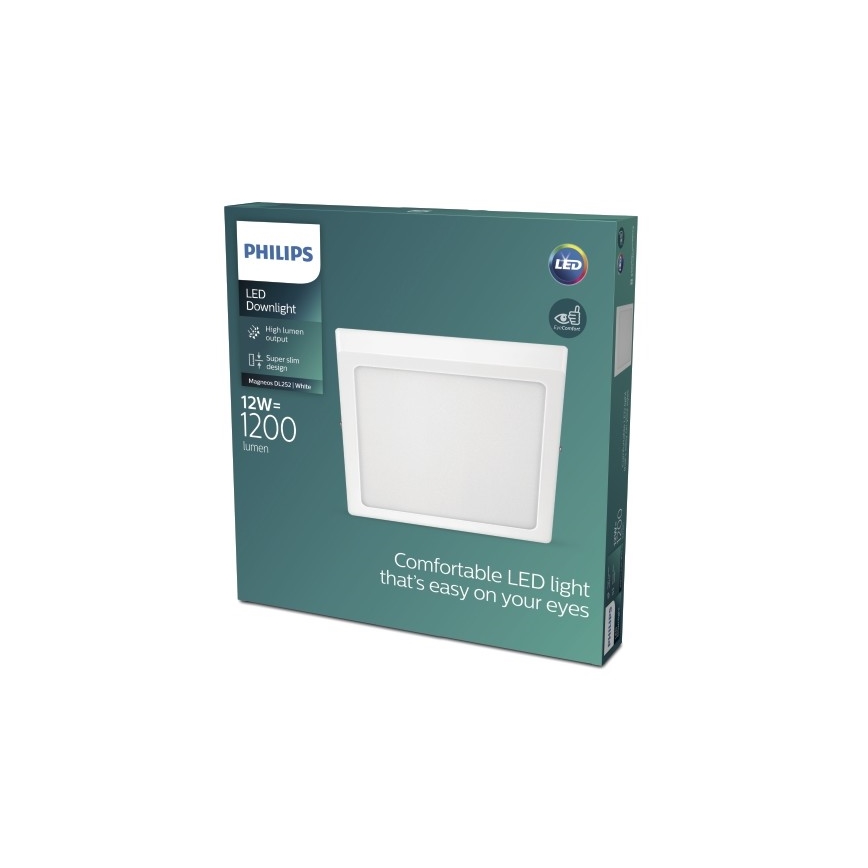 Philips - LED Φωτιστικό οροφής LED/12W/230V 2700K λευκό