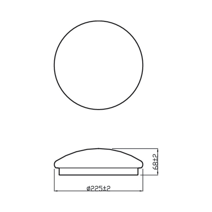 Philips - LED Φωτιστικό οροφής MOIRE CL200 LED/6W/230V