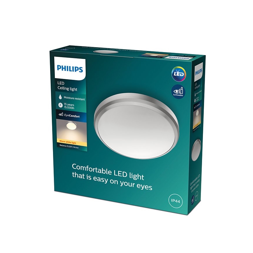 Philips - LED φωτιστικό οροφής μπάνιου BALANCE LED/6W/230V IP44