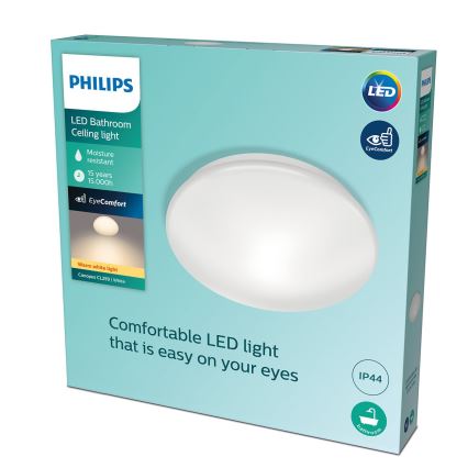 Philips - LED Φωτιστικό οροφής μπάνιου LED/20W/230V IP44