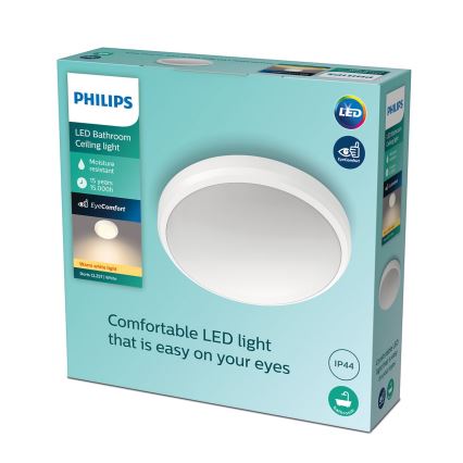 Philips - LED Φωτιστικό οροφής μπάνιου LED/6W/230V 2,700K IP44