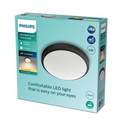 Philips - LED φωτιστικό οροφής μπάνιου DORIS LED/6W/230V IP44